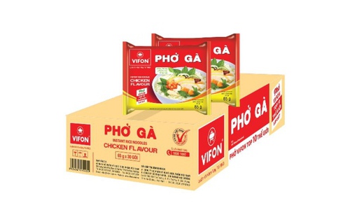 Phở Gà ăn liền Vifon gói 65g Thùng 30 gói